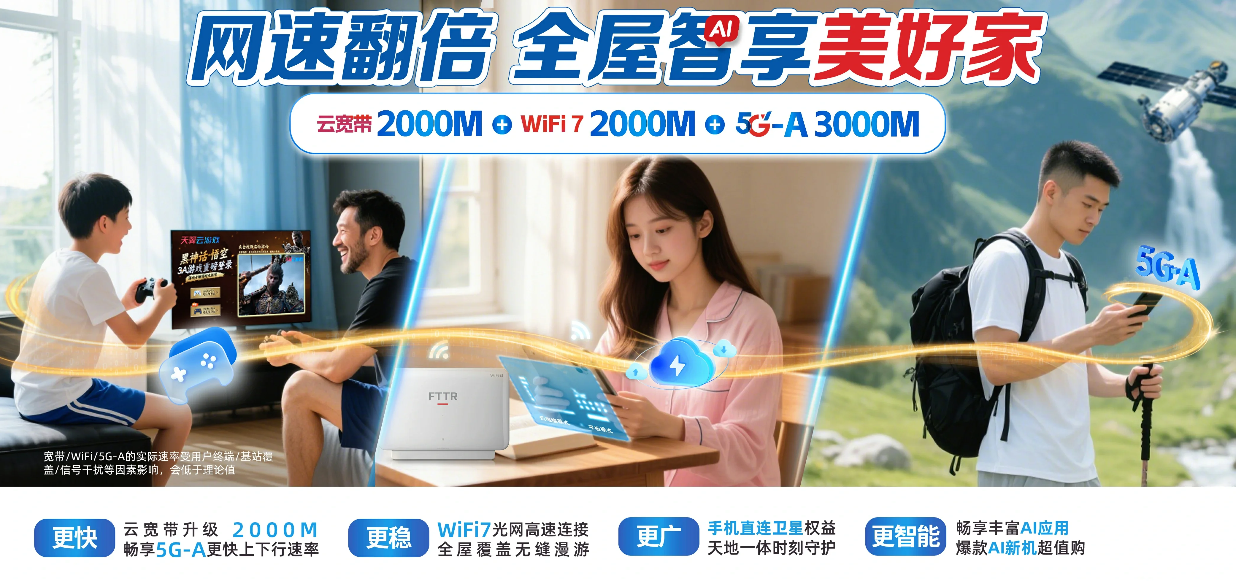 中国电信 云龙区电信宽带 宽带套餐